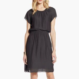 Halogen | Blouson Dress | Black | SP